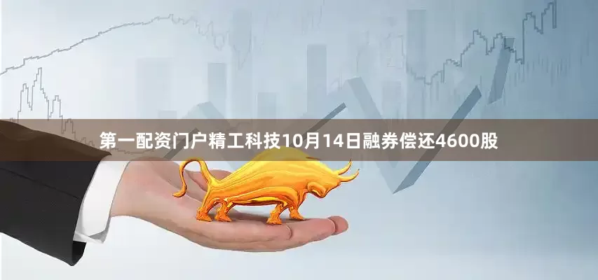 第一配资门户精工科技10月14日融券偿还4600股